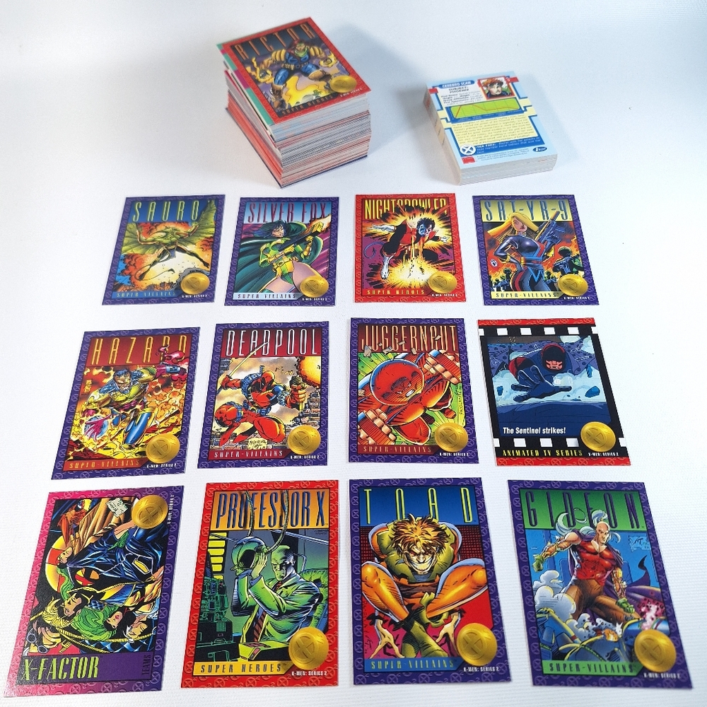 1992-93 SkyBox Impel Marvel X-Men Deadpool Series 2 170+ Card Lot